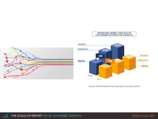 |THE SCALE-UP REPORT ON UK ECONOMIC GROWTH Sherry Coutu CBE
Take the right kind of money
…….. at the right time
 
