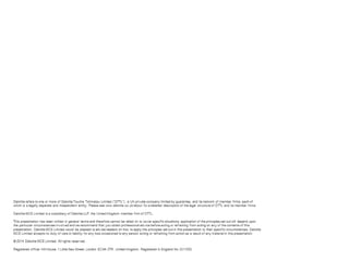 © 2014 Deloitte MCS Limited. Private and confidential.130
 