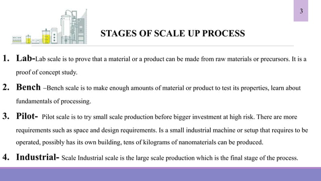 Stages of scale up process mparm 1st year pharmaceutical process ...