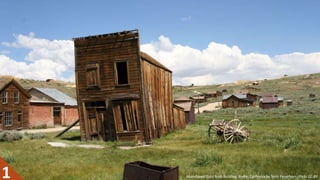 State of Pollak Library’s
Online Instructional Resources
in 2014
Abandoned Gold Rush Building, Bodie, California by Terry ...