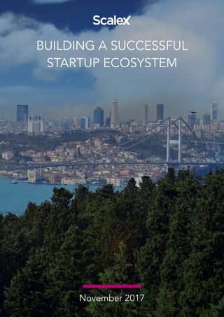 BUILDING A SUCCESSFUL
STARTUP ECOSYSTEM
November 2017
 
