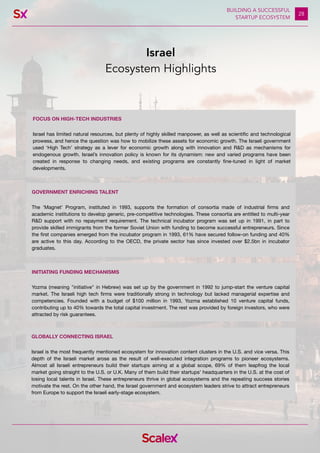 ScaleX building a successful startup ecosystem | PDF