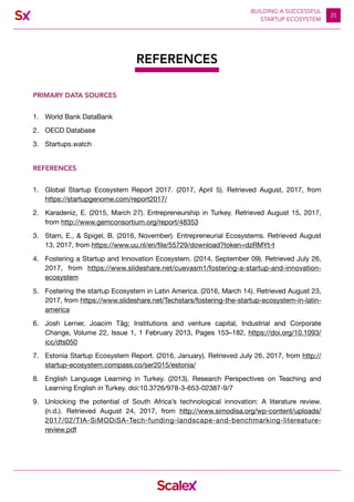 ScaleX building a successful startup ecosystem | PDF