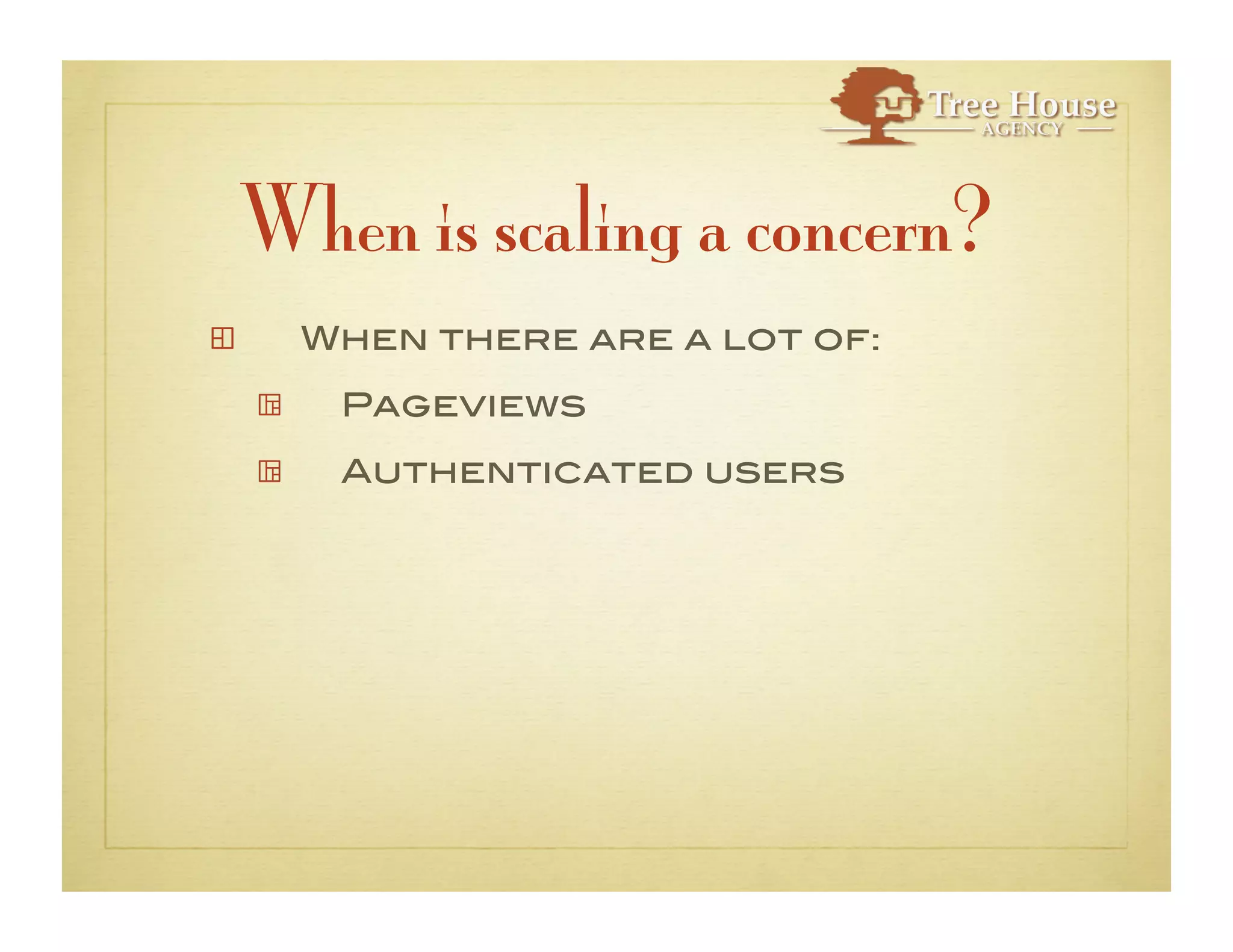 Scaling Drupal: Not IF... HOW