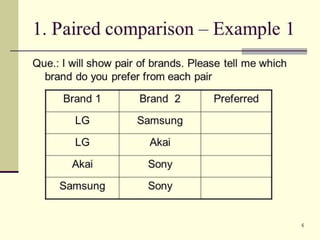 Scaling in research methodology