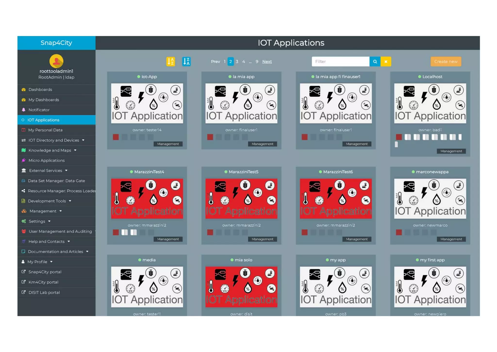 Snap4City scalability, i‐Cities 2018, DISIT lab (C) 11
 