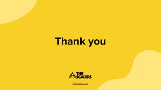 Thank you
thescalers.com
 