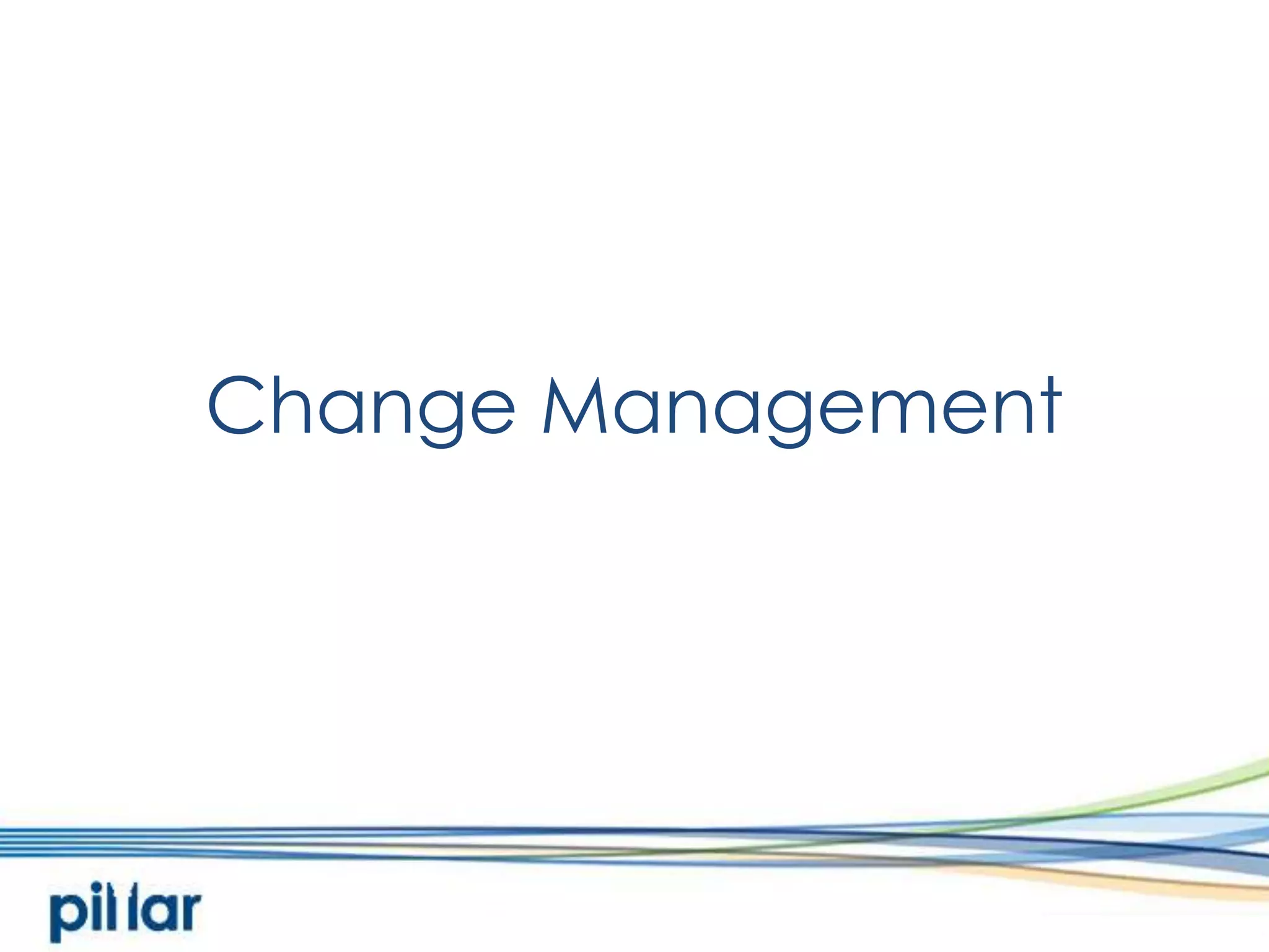 Change Management