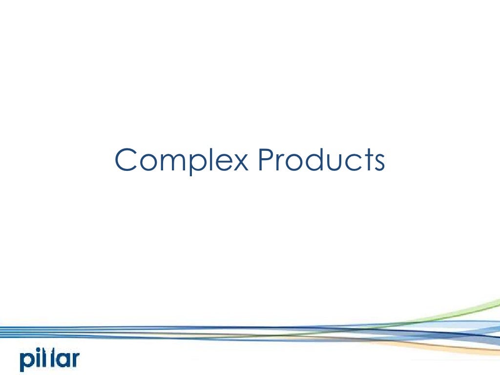 Complex Products