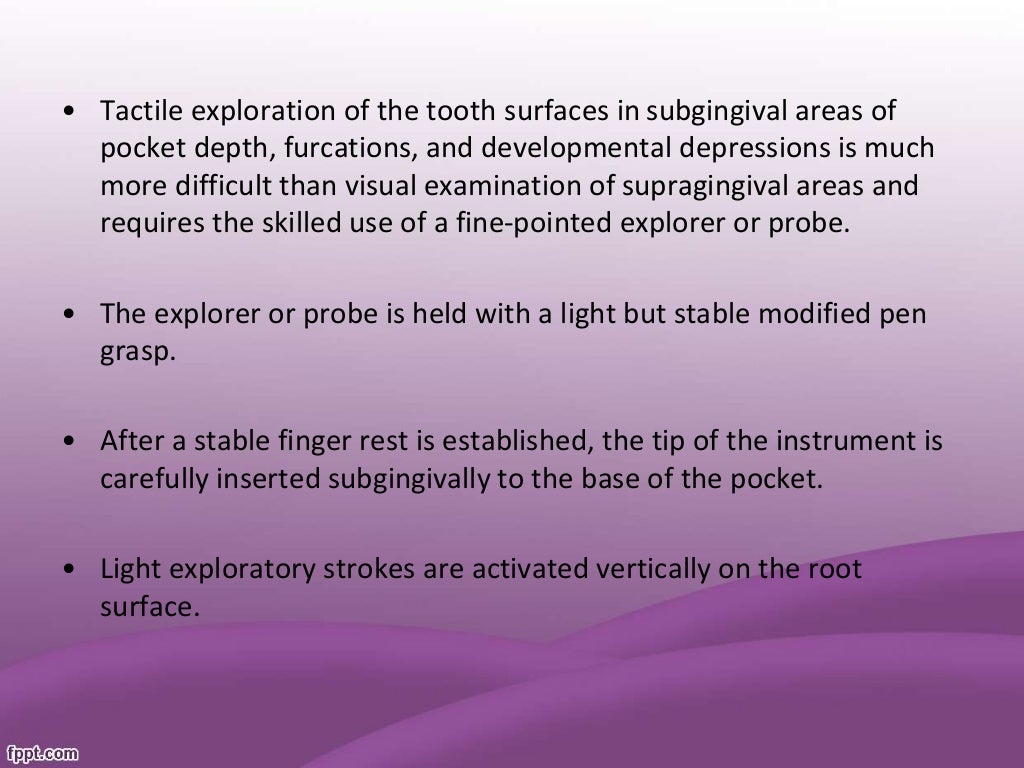Scaling and root planing