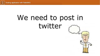 We need to post in
twitter
 
