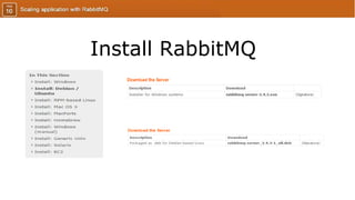 Install RabbitMQ
 