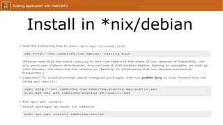 Install in *nix/debian
 