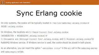 Sync Erlang cookie
 