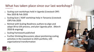 Scaling better, together