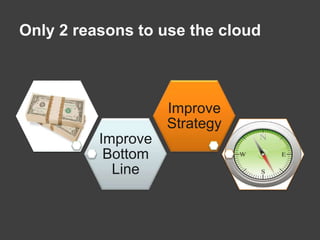Only 2 reasons to use the cloud<br />
