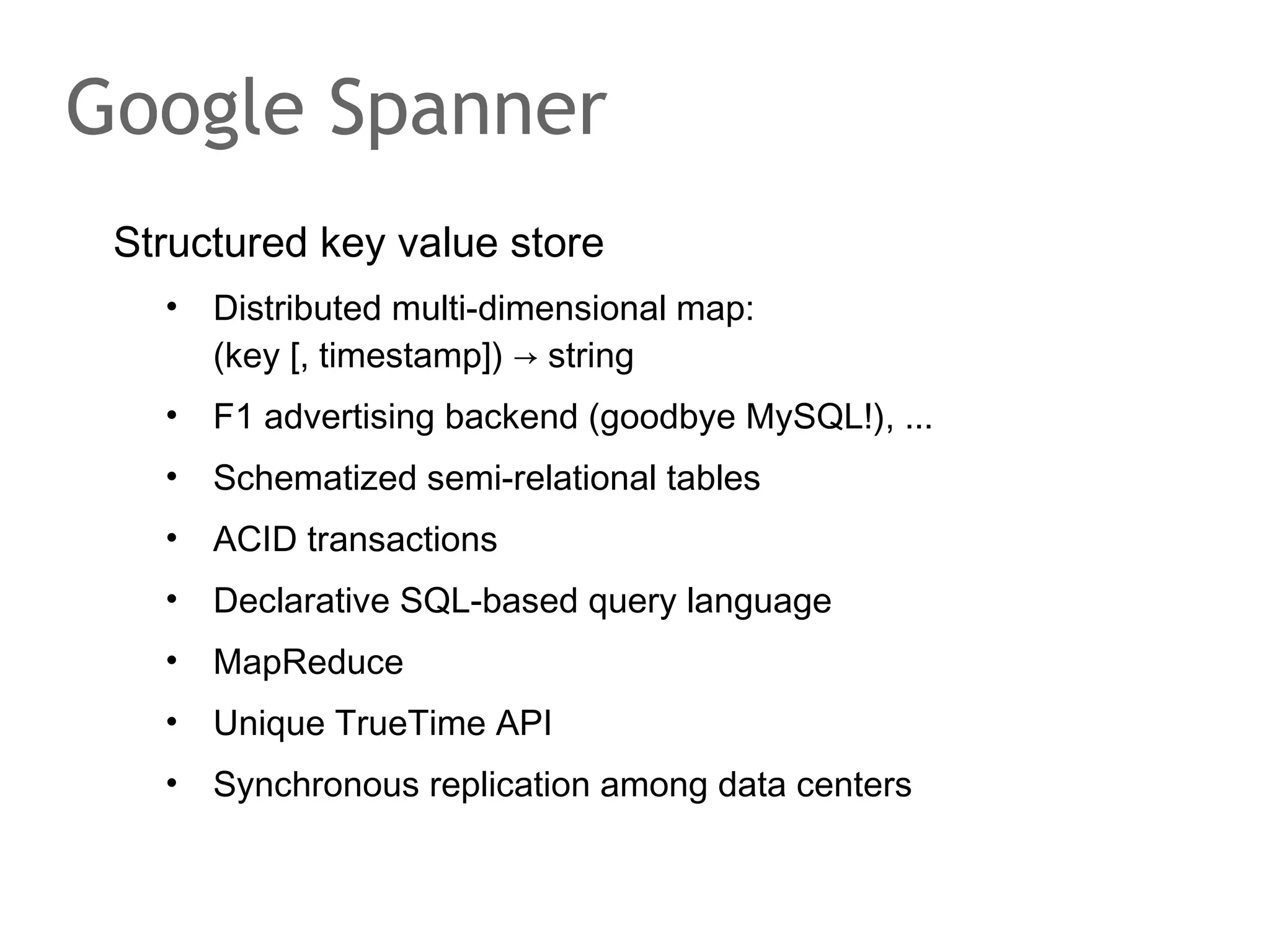 Use vector clocks!
N0
VC = (0, 0, 0)
put()

N1
VC = (0, 0, 0)

N2
VC = (0, 0, 0)

VC = (1, 0, 0)
VC = (1, 0, 0)

Send value and
VC

VC = (1, 0, 0)
0 < 1: accept, no conflict

 