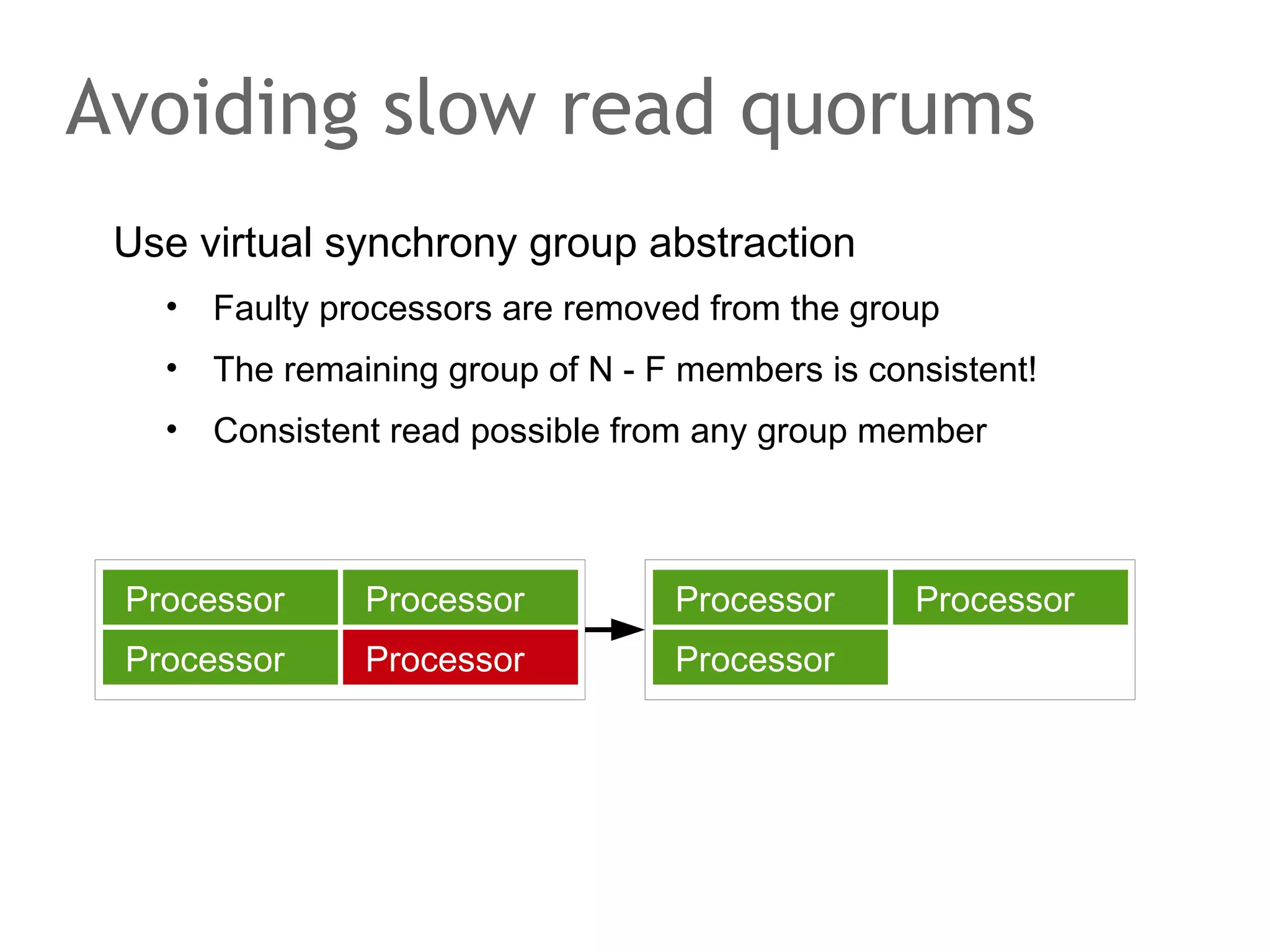 The speaker says...
Chubby is a distributed locking service. It is designed to give
coarse-grained advisory shared and exclusive locks to
clients. Coarse means, the lock is supposed to be held for
several minutes at least. Advisory means, the lock does not
block access to an actual resource. Hostile clients could
ignore the lock and access the resource directly.
For scalability, Google deploys many Chubby cells. There
can be one or more cells per data center. Each cell typically
consists of five replicas. Replica failures turned out to be
rare and resolved within seconds. Consistent caches make it
possible for a cell to handle tens of thousands clients in a
timely manner.

 