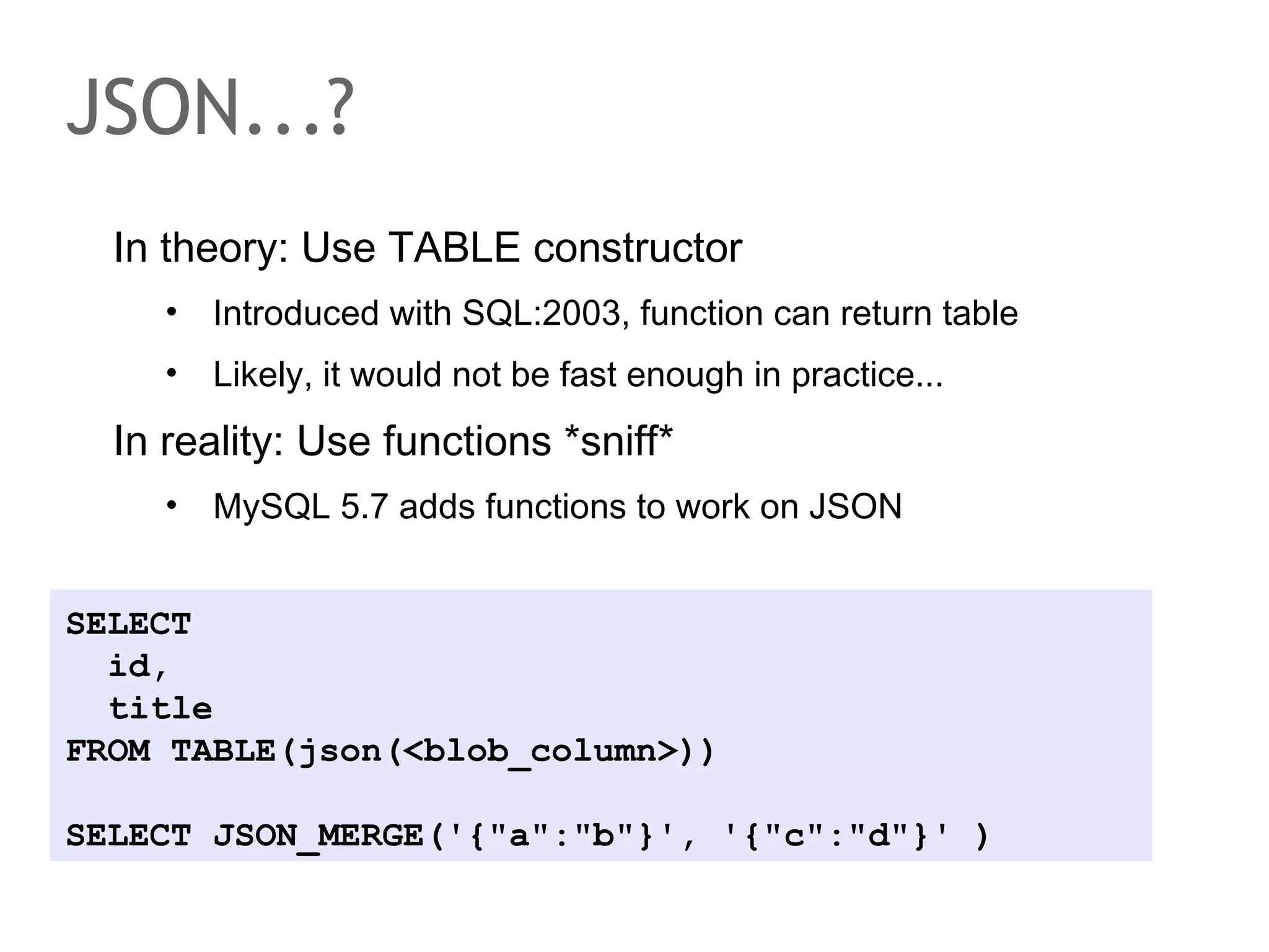 The speaker says...
A data model for a database defines the data types that can
be used, the way data is to be structured and what global
operators exist to work with the data. Because databases
are long running processes, the global operators describe
the possible state changes.
Data models are abstract, generic constructs: sets of rules
and concepts to describe a database. A database schema
is a concrete description of a database in accordance to a
certain data model. Hence, there is hardly any data store
that is schema-free. But, many NoSQL systems have a
flexible schema.

 