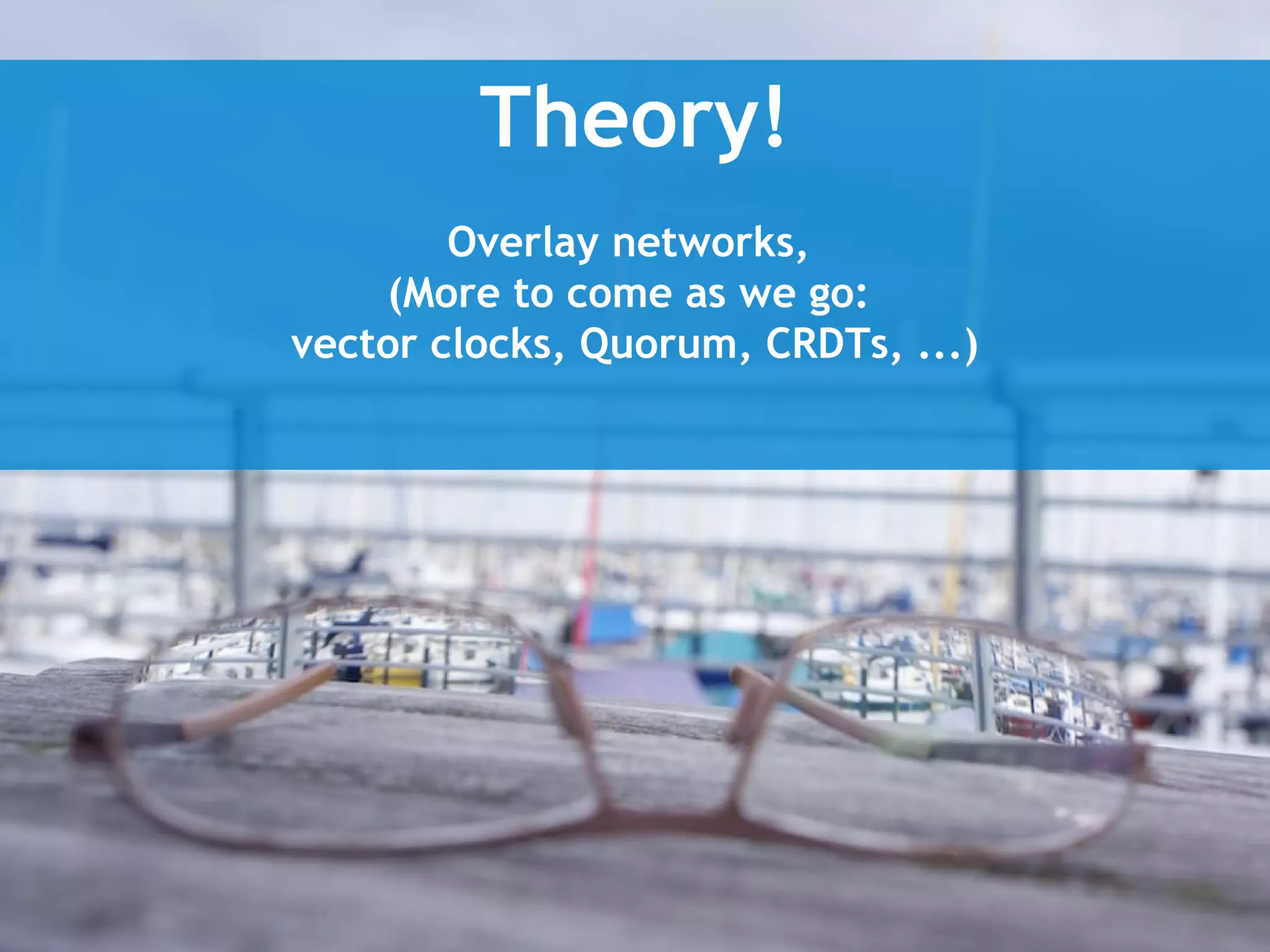 Added --safe-updates options
MySQL 3.23 Replication
•

We got not clue, we got no time, BUT we need something !?

•

Still, a success story because it came just in time
UPDATE t1 SET modified = NOW()

Read/Write

MySQL Master
U...

Binary log
async

Read only

Slave

Slave

Slave

Cache...!

 