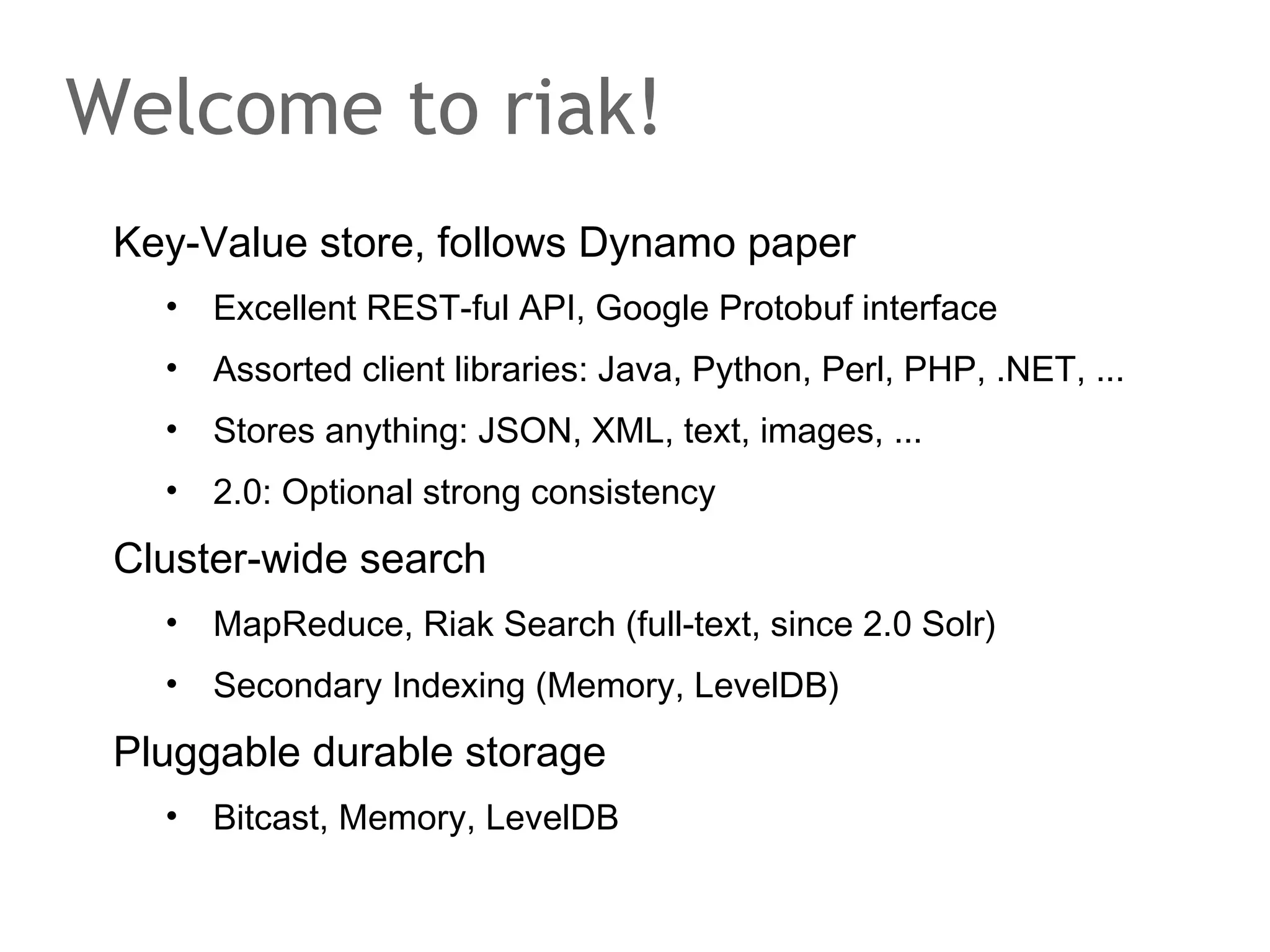 The speaker says...
A distributed system is partition tolerant if it survives arbitrary
message loss or the loss of parts of its system. No matter
whether two nodes loose their network connection or a node
crashes, the service must remain operational to be called
partition tolerant.
Network partitions may not be frequent in data centers, say
within a rack or between two racks, but they can happen in
wide area networks, like the Internet.

 