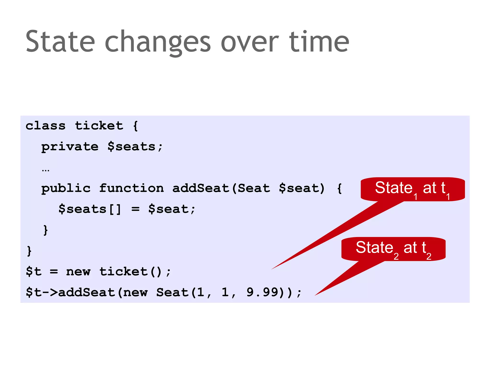 The speaker says...
In the 70th database systems have been introduced to
consolidate the data once kept in individual files spread all
over a company.
A database system aims to ensure data consistency and
supports use from multiple applications and users in a
secure way, for example, by providing access control. Data
shall be stored in an efficient manner.
The systems internal view on data is isolated from the users
external view. Users do not have to worry about storage
details. No matter how the system stores the data, there is
an external view on it that does not change.

 