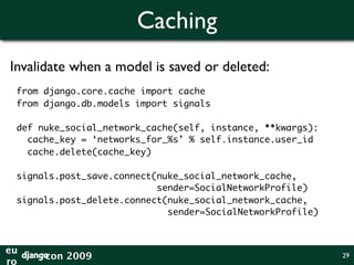 Scaling Django