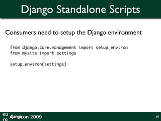 Scaling Django