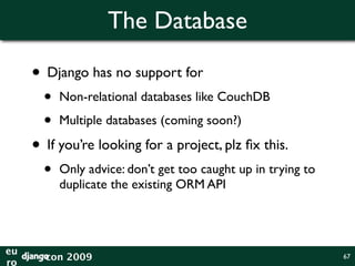 Scaling Django