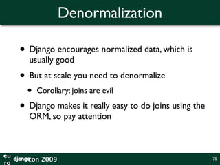 Scaling Django