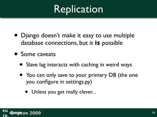 Scaling Django