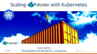 Scaling docker with kubernetes | PDF