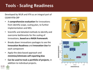 Scaling better, together: An outline of ILRI’s approach to scaling