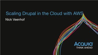 Scaling Drupal in the Cloud with AWS
Nick Veenhof
 