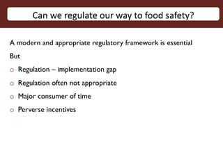 Scaling food safety innovations in traditional markets