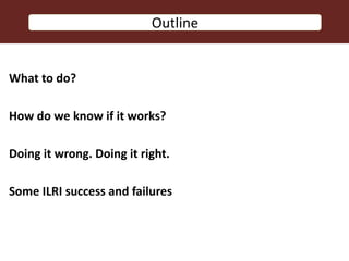 Scaling food safety innovations in traditional markets