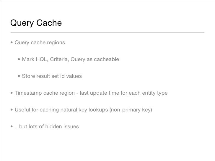 hibernate cache strategy