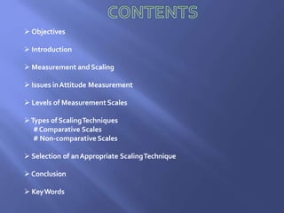 Scaling Research Example Scaling in research | PPTX