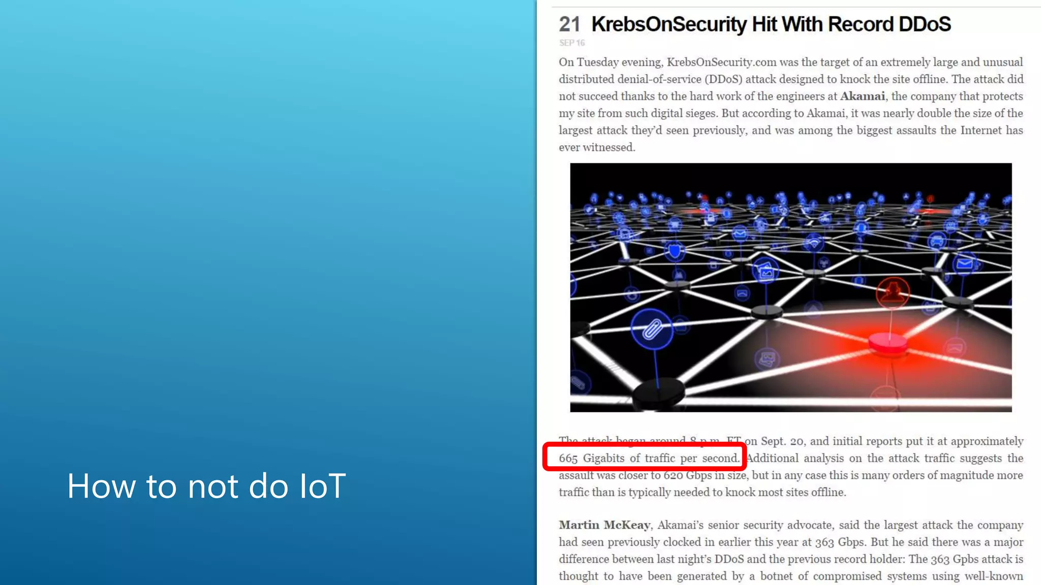 @ColhounTech
How to not do IoT
 