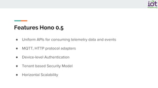 Scaling out eclipse hono | PDF