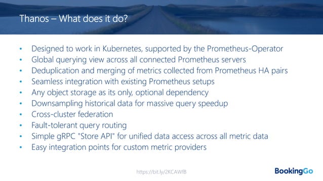 Scaling Prometheus on Kubernetes with Thanos | PPT