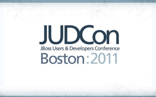 Scaling Rails With Torquebox Presented at JUDCon:2011 Boston