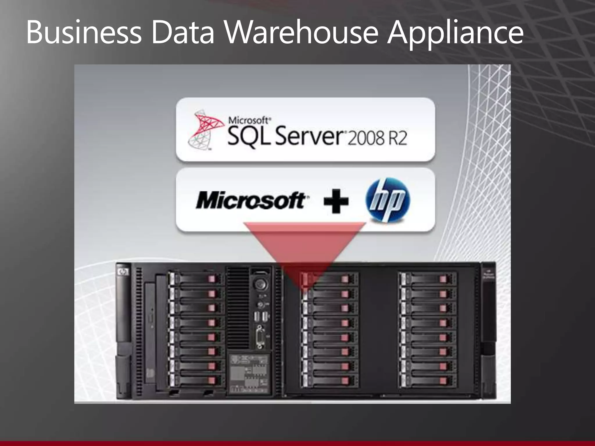 Microsoft Appliances




                       20
 