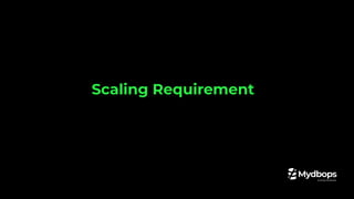Scaling Requirement
 
