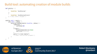 Scaling up development of a modular code base - R Munteanu | PPT | Free ...