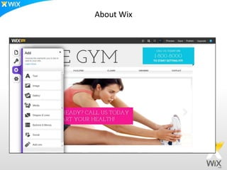 About Wix
 