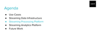 Scaling up uber's real time data analytics | PDF