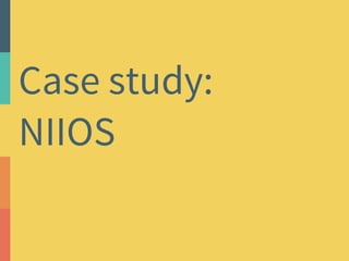 pegdown & JSoup 
Markdown processing - an easy way to use 
standard HTML forms to edit HTML 
https://github.com/sirthias/pegdown 
JSoup sanitises the resulting HTML using 
an HTML whitelist 
http://jsoup.org 
@PeterHilton • 32 
 