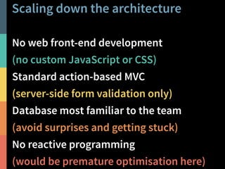 play-plugins-mailer 
Sending e-mail. 
Send asynchronously from an Akka actor. 
@PeterHilton • 50 
It Just Works. 
 