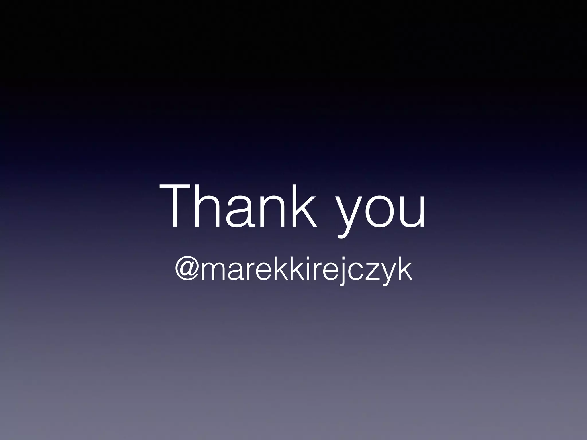 Thank you 
@marekkirejczyk 
